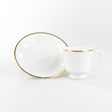 Xícara Café 80 Ml Schmidt - Dec. Filetado Ouro Itamaraty
