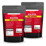 Xilitol 100% Puro Importado Red Fit Nutrition 1kg (2x 500g)