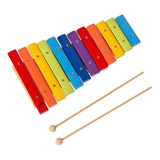 Xilofone Com 12 Notas Colorido Musicalização Infantil Kidzzo