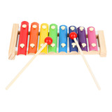 Xilofone Educacional Para Bebês E Crianças Com 8 Teclas Hand