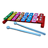 Xilofone Metalofone Infantil 8 Notas Pedaggico Instrumentos