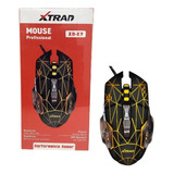 Xtrad Mouse Gamer Profissional Led Rgb
