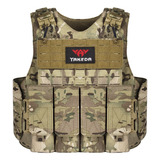 Yakeda Camouflage 500d Nylon 66 Chaleco Tactico Combat Molle