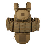 Yakeda Tactical Gear Equipo Tactico Plate Carrier Chaleco Ta