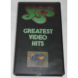 Yes - Vhs Greatest Video Hits - Único Dono - Rick Wakeman
