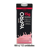 Yopro Danone Morango 15g Proteina Whey