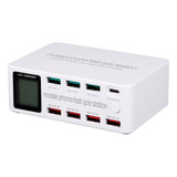 Z Carregador Usb Multi-port 8 Portas Estação De