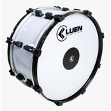 Zabumba Luen 20x18 Alumicolor Dupla Afinação + Bag E Talabar