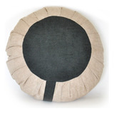 Zafu Yoga Meditação Revestidos Tecido Hidrorrepelente 30x11