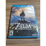 Zelda Breath Of The Wild Nintendo Wii U Novo Lacrado America