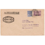 Zeppelin - Rio De Janeiro P/cali Colombia 1931-env-cz016