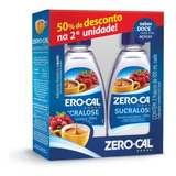 Zero-cal Sucralose Adoçante Líquido Pack 50% 2ª Unidade