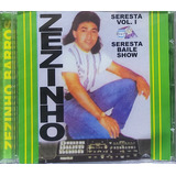 Zezinho Barros Seresta Vol 1 Cd Original Lacrado