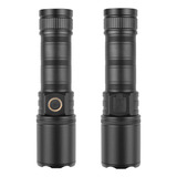 Zhx Lanterna De Luz Branca Recarregável Tactical Xhp70 Zoom