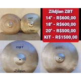 Zildjian Zbt - Kit Ou Separado