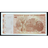 Zimbabue - 100 Dólares De