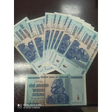 Zimbabwe - 100 Trilhões De Dollars- Nota Cedula Ano 2008-dib