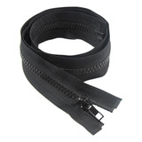 Ziper Jaquetas Jacaré Trator 80 Cm Destacável - 12 Unidades