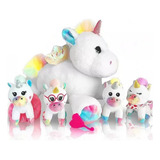 Zl Unicórnios Conjunto Mãe-criança (5 Pcs)