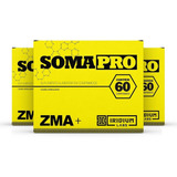 Zma Soma Pro 180 Comps - Kit 3 Caixas - Testosterone Booster