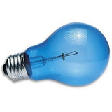 Zoomed Lampada Luz Do Dia Vidro Azul 25w Db-25 Spid Fish