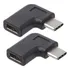 A 2x 90 Graus De Ângulo Reto Usb 3.1 C Macho Para Fêmea