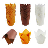 A Copos De Papel Para Assar Tulipas  Forros De Muffin Para