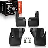 A-premium Conjunto De 4 Peças De Abas De Lama, Protetores Contra Respingos, Para-lamas Com Kits De Hardware Compatíveis Com Honda Cr-v Crv 1997 1998 1999 2000 2001, Dianteiro E Traseiro (lado Do