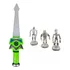 A01 Espada Bonecos Luz Space 10 Luminosa Brinquedo Ben Herói