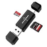A3vsbr Leitor Tipo Pen Drive  Não Possui Memória Interna  Adaptador Conector Otg USB E Type C Cartão Micro Tf Sd Xc Hc