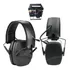 Abafador Eletrônico Auricular Preto Melhor Impact Sport Tiro