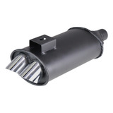 Abafador Universal 2x1 Preto