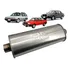 Abafador Vw Santana Gol Bts Performance Em Inox 400mm 2.0pol