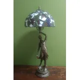 Abajur Dama Petit Bronze