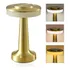 Abajur De Mesa Sem Fio Com Touch - Dourado