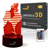 Abajur Led 3d Luminaria