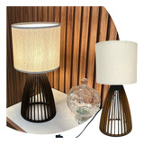 Abajur Luminaria Mesa Sile