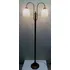 Abajur Pedestal Coluna Com Miçanda  Murano Estilo Tiffany
