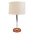Abajur Sala Quarto Estilo Grande Pé Redondo Bronze 50 Cm