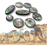 Abalone Madre Saxofone Chave