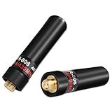 Abbree Rádio Amador 1,96 Polegadas, Pacote Com 2 Miniantenas, Banda Dupla, Sma, Antena Vhf/uhf Para Baofeng Uv-5r 5rm Bf-f8hp/pro K5plus Uv-21r Ar-152 Quansheng K6 Uvk5(8) Acessórios De Rádio