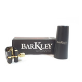 Abraçadeira Sax Alto Barkley Couro Ressonador Dourado Ouro