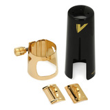 Abraçadeira Vandoren Optimum Ebonite Laqueada   Sax Tenor