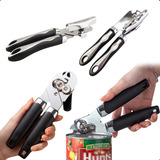 Abridor De Lata Cerveja E Garrafa Multifuncional Automático Emborrachado Em Aço Inox Pratico E Eficiente Cor Prateado Marca Smart Tools