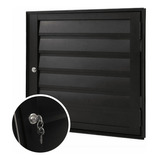Abrigo Alcapao Aluminio Preto