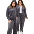 Abrigo Feminino Inverno Roupa De Frio Quentinho Veludo Plush