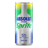 Absolut Vodka Sprite Lata