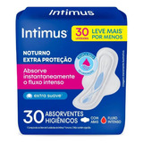 Absorvente Externo Intimus Noturno Suave C abas 30 Unidade