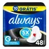 Absorvente Noturno Always Seca Com Abas Leve 48 Pague 40