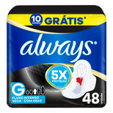 Absorvente Noturno Always Seca